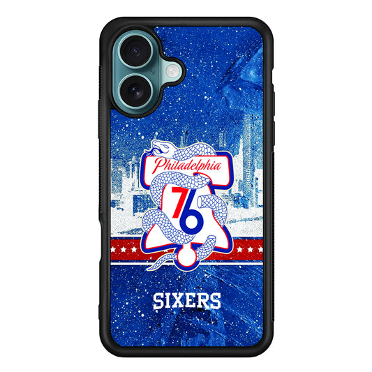 NBA Philadelphia 76ers Sixers iPhone 16 Case - Xtracase
