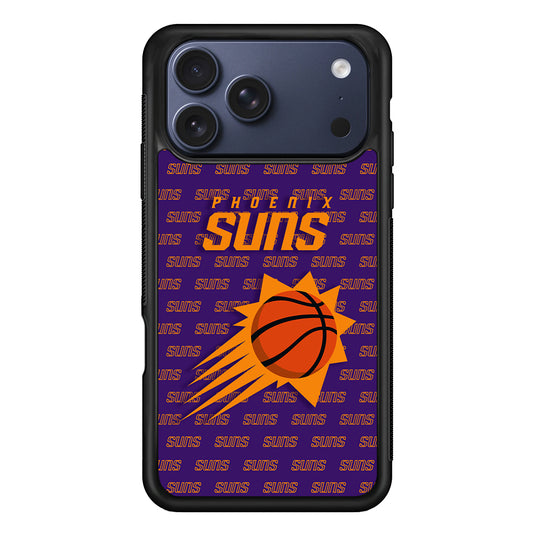 NBA Phoenix Suns Pattern iPhone 17 Pro Case - Xtracase