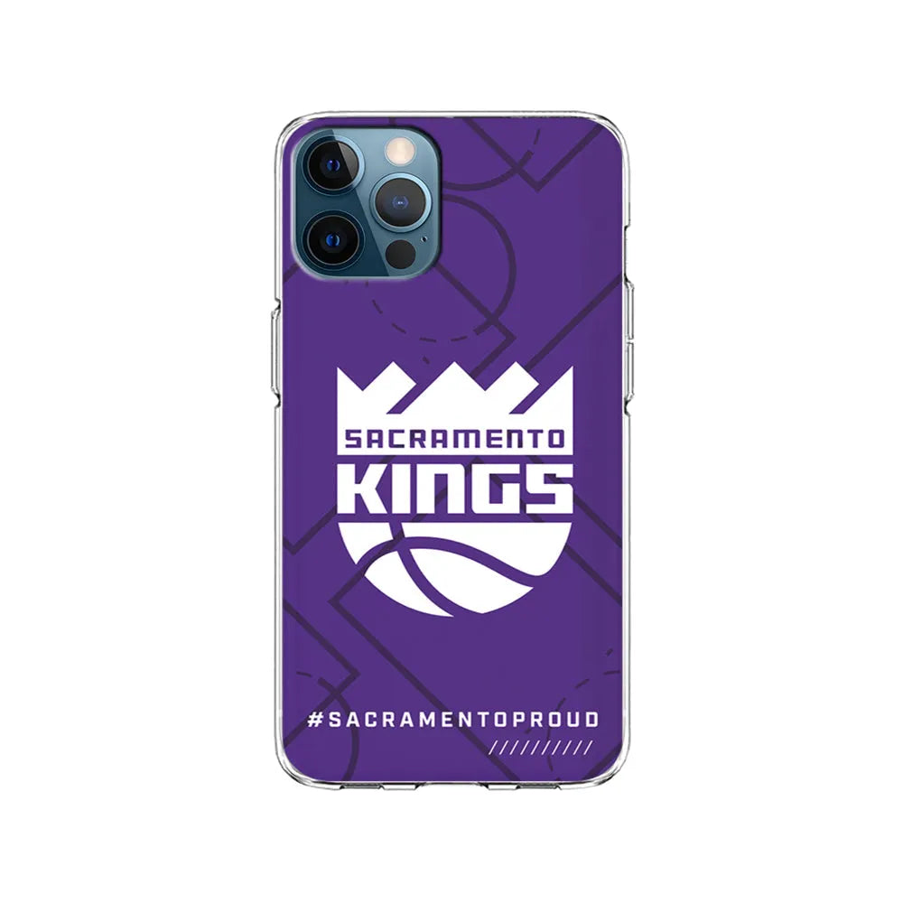NBA Sacramento Kings Proud iPhone 13 Pro Case-Clear Soft Case-Xtracase