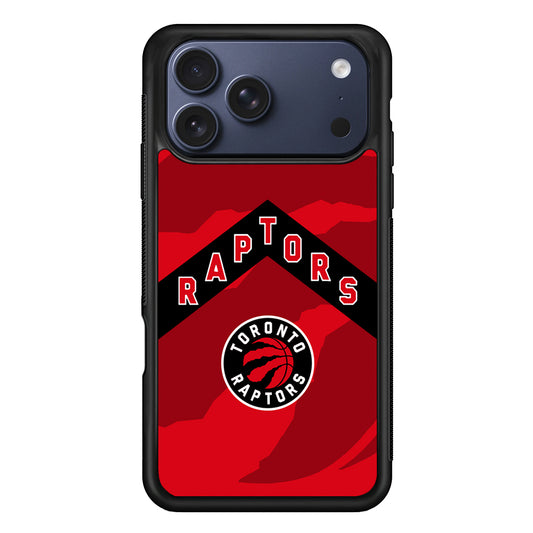 NBA Toronto Raptors Red iPhone 17 Pro Case - Xtracase