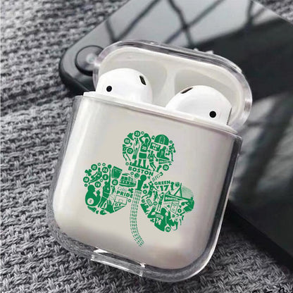 NBA Boston Celtic Leaf of Life Protective Clear Case Cover For Apple Airpods-Xtracase