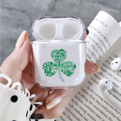 NBA Boston Celtic Leaf of Life Protective Clear Case Cover For Apple Airpods-Xtracase