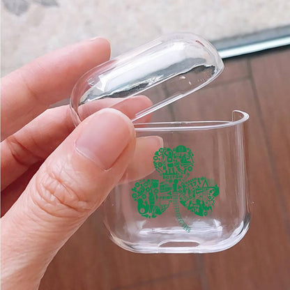 NBA Boston Celtic Leaf of Life Protective Clear Case Cover For Apple Airpods-Xtracase