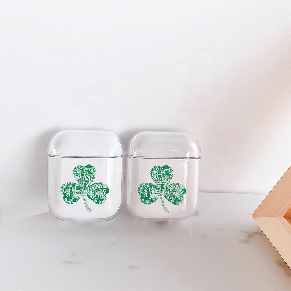 NBA Boston Celtic Leaf of Life Protective Clear Case Cover For Apple Airpods-Xtracase