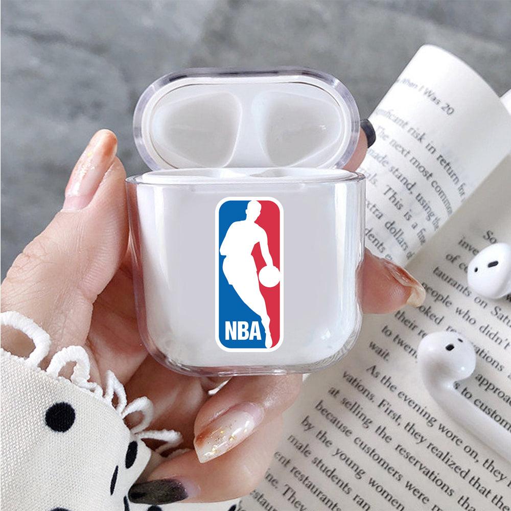 NBA Logo Protective Clear Case Cover For Apple Airpods-Xtracase