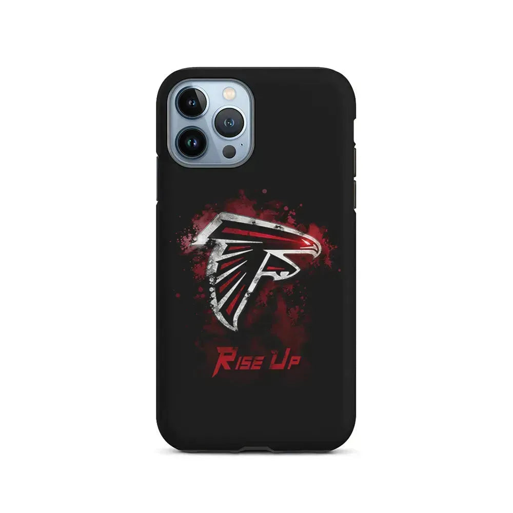 NFL Atlanta Falcons Rise Up iPhone 15 Pro Max Case-2 in 1 Tough Case-Xtracase