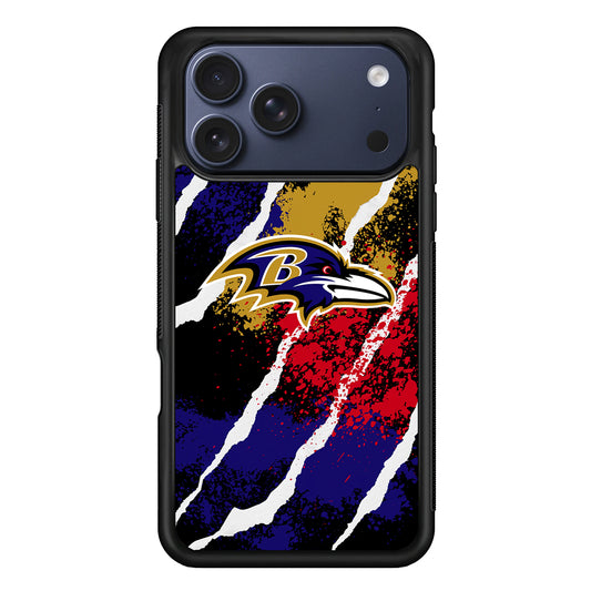 NFL Baltimore Ravens Color Spots iPhone 17 Pro Case - Xtracase