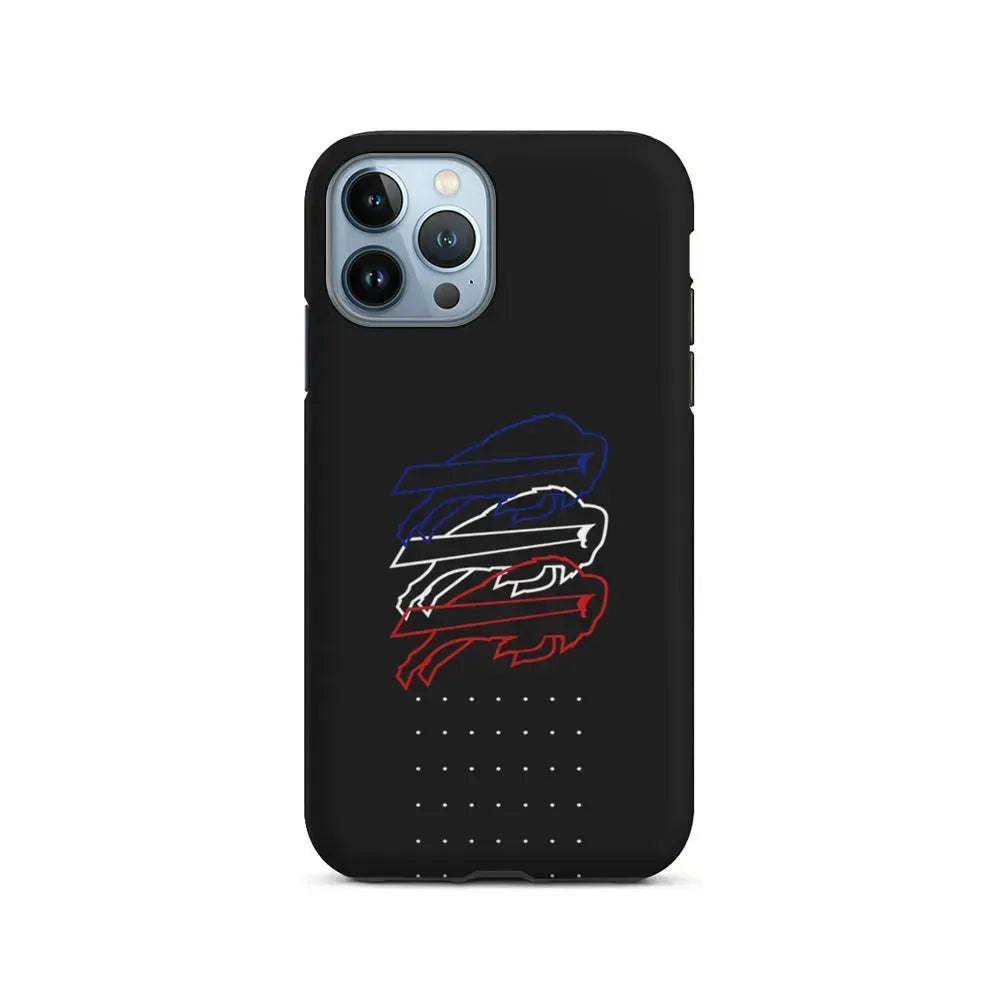 NFL Buffalo Bills Logo iPhone 15 Pro Max Case-2 in 1 Tough Case-Xtracase