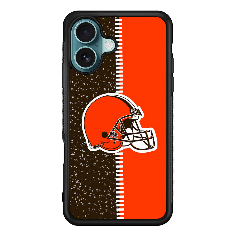 NFL Cleveland Browns Logo iPhone 16 Plus Case - Xtracase