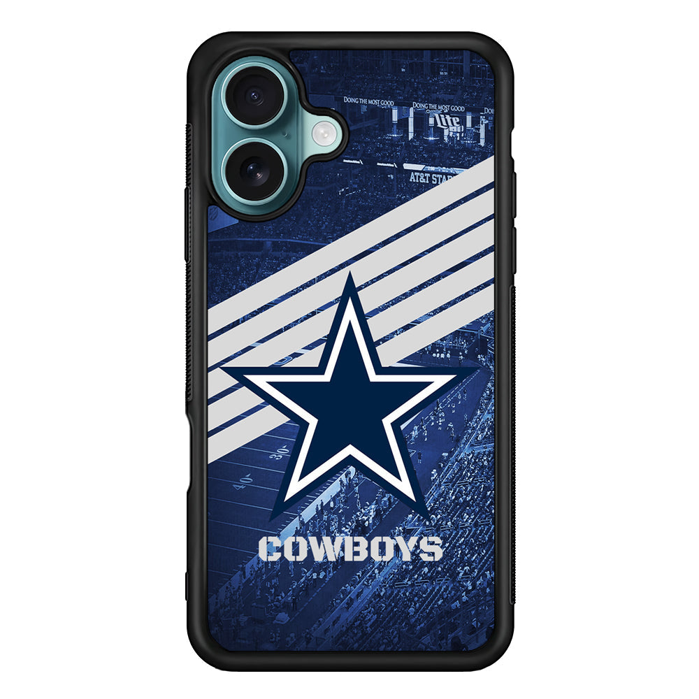 NFL Dallas Cowboys All Blue Stadium iPhone 16 Plus Case - Xtracase