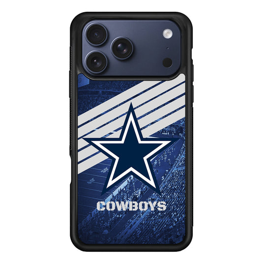 NFL Dallas Cowboys All Blue Stadium iPhone 17 Pro Case - Xtracase