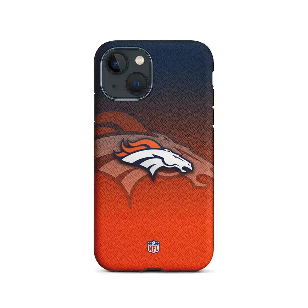 NFL Denver Broncos Gradation Color iPhone 13 Mini Case-2 in 1 Tough Case-Xtracase