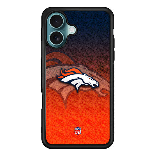 NFL Denver Broncos Gradation Color iPhone 16 Case - Xtracase