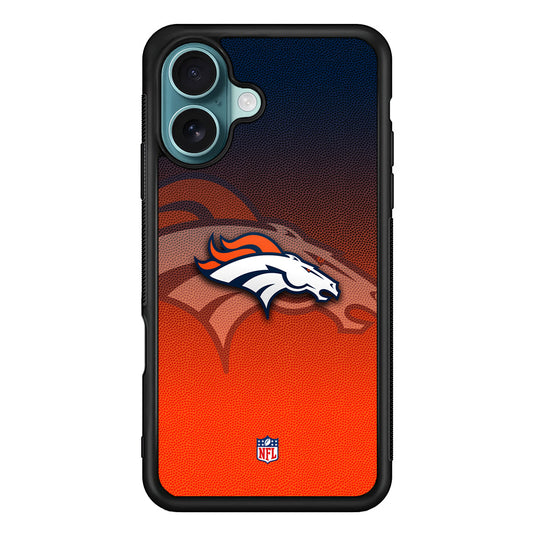 NFL Denver Broncos Gradation Color iPhone 16 Plus Case - Xtracase