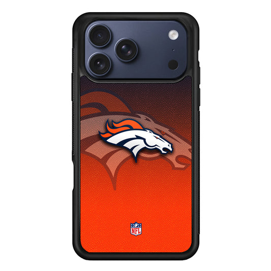 NFL Denver Broncos Gradation Color iPhone 17 Pro Case - Xtracase