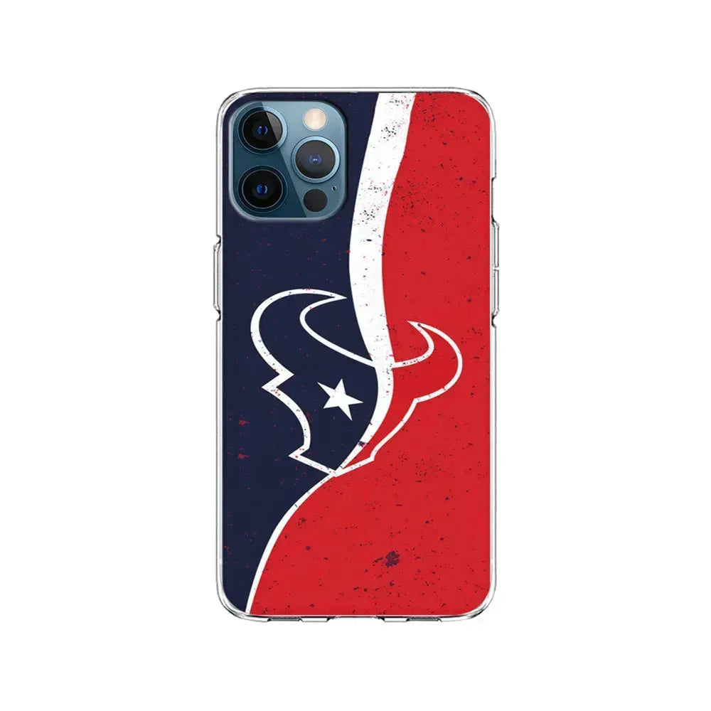 NFL Houston Texans Wall iPhone 15 Pro Max Case-Clear Soft Case-Xtracase