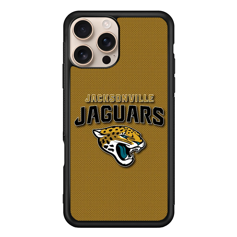NFL Jacksonville Jaguars Logo iPhone 16 Pro Max Case - iPhone 16 Pro Max