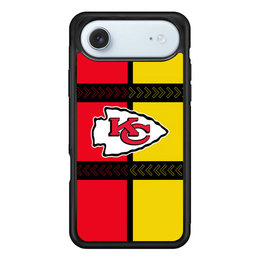 NFL Kansas City Chiefs Colorful iPhone 17 Air Case - Xtracase