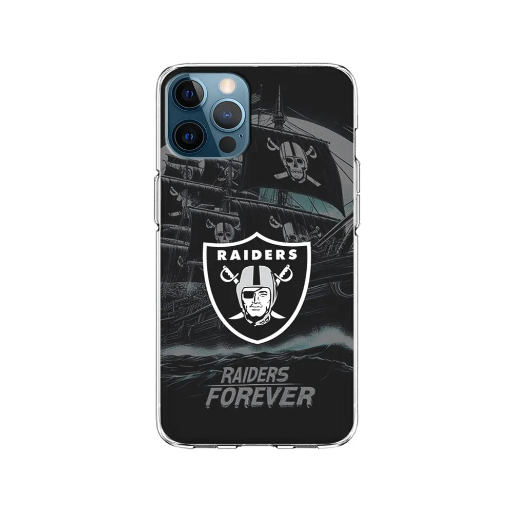 NFL Las Vegas Raiders Forever iPhone 13 Pro Case-Clear Soft Case-Xtracase