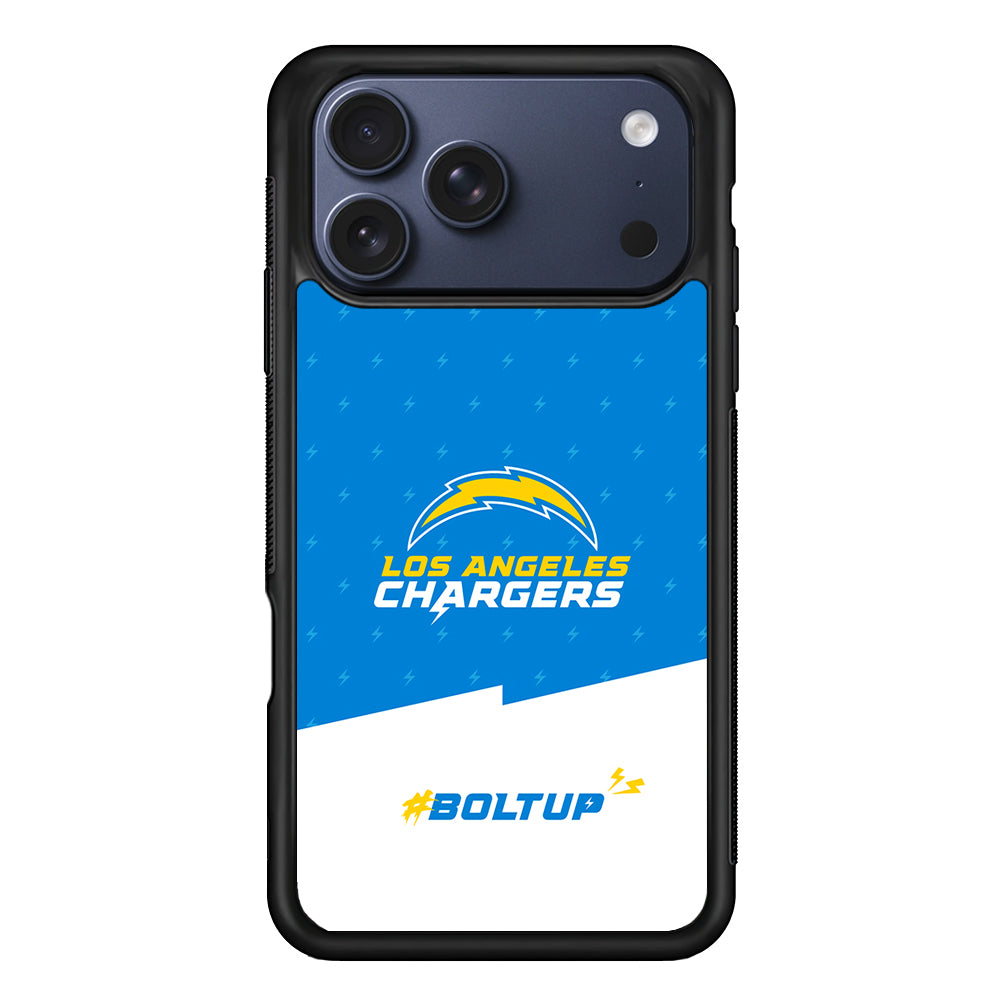 NFL Los Angeles Chargers Pattern iPhone 17 Pro Case - Xtracase