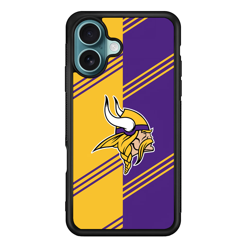 NFL Minnesota Vikings Logo iPhone 16 Case - Xtracase