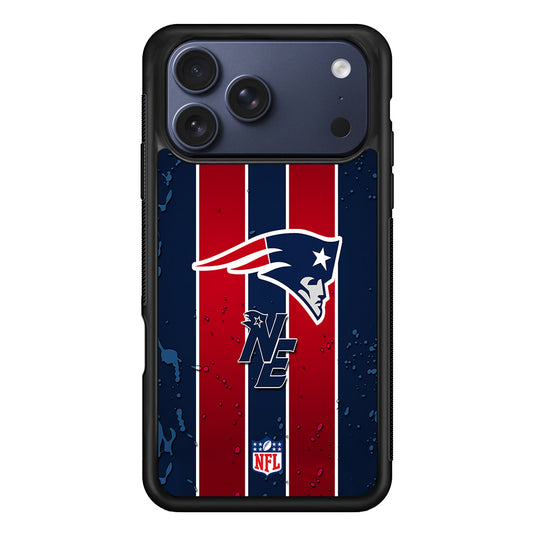 NFL New England Patriots Flag Line iPhone 17 Pro Case - Xtracase