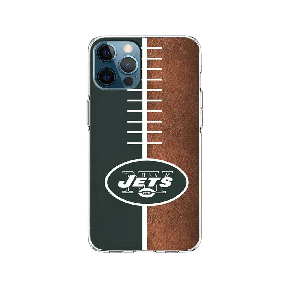 NFL New York Jets Logo iPhone 15 Pro Max Case-Clear Soft Case-Xtracase