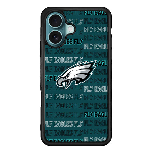 NFL Philadelphia Eagles Fly iPhone 16 Case - Xtracase