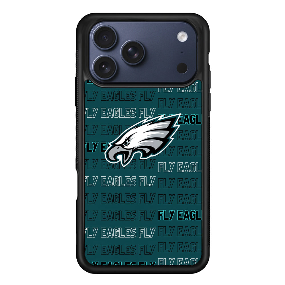 NFL Philadelphia Eagles Fly iPhone 17 Pro Case - Xtracase
