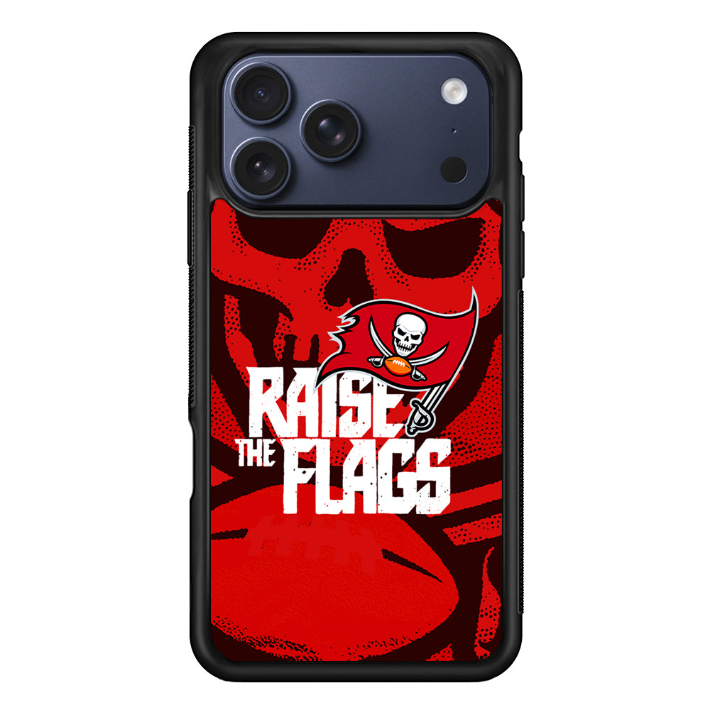 NFL Tampa Bay Buccaneers Flags iPhone 17 Pro Max Case - Xtracase