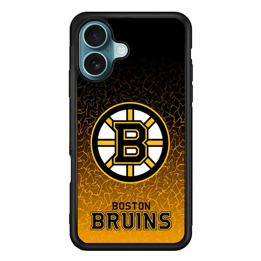 NHL Boston Bruins Team iPhone 16 Plus Case - Xtracase