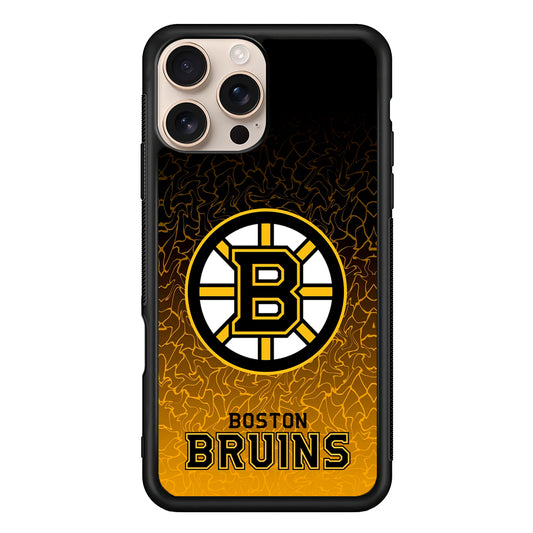 NHL Boston Bruins Team iPhone 16 Pro Case - iPhone 16 Pro