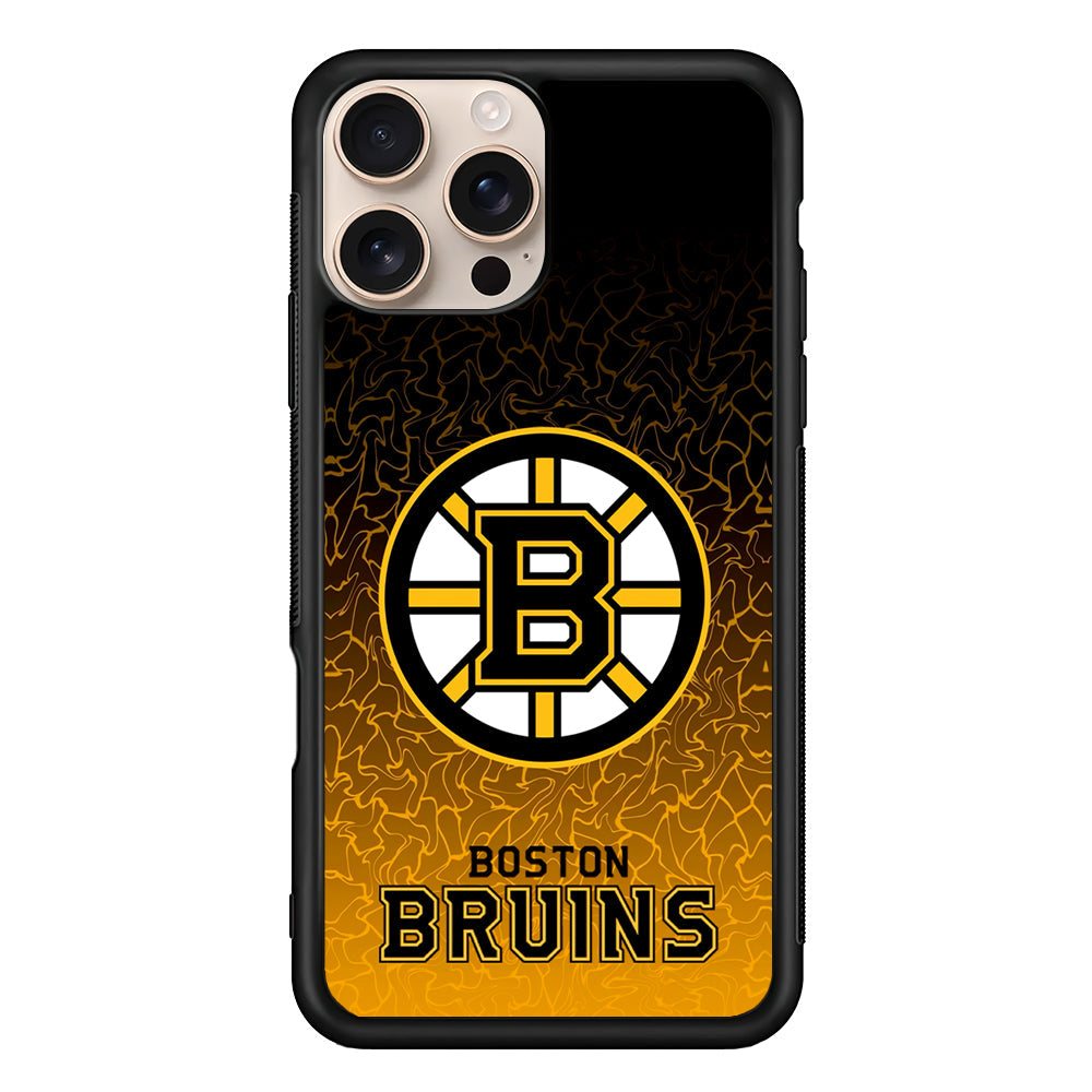NHL Boston Bruins Team iPhone 16 Pro Max Case - iPhone 16 Pro Max