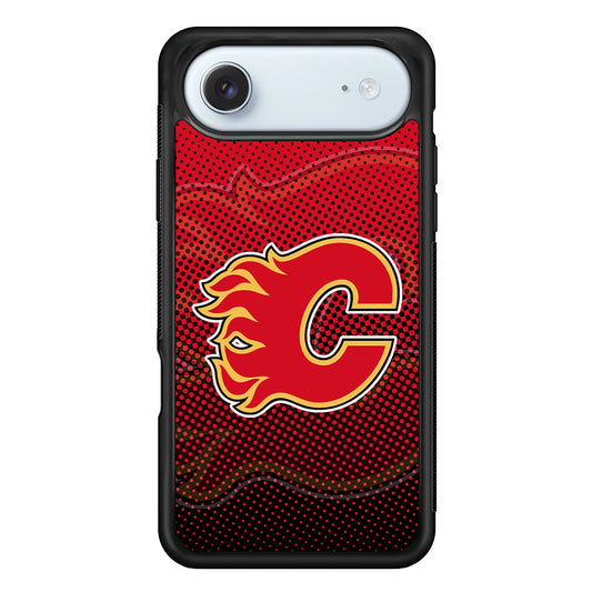 NHL Calgary Flames Dot iPhone 17 Air Case - Xtracase