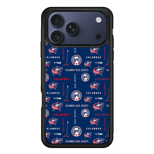 NHL Columbus Blue Jackets Design iPhone 17 Pro Max Case - Xtracase