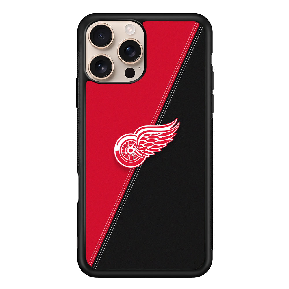 NHL Detroit Red Wings Logo iPhone 16 Pro Max Case - iPhone 16 Pro Max