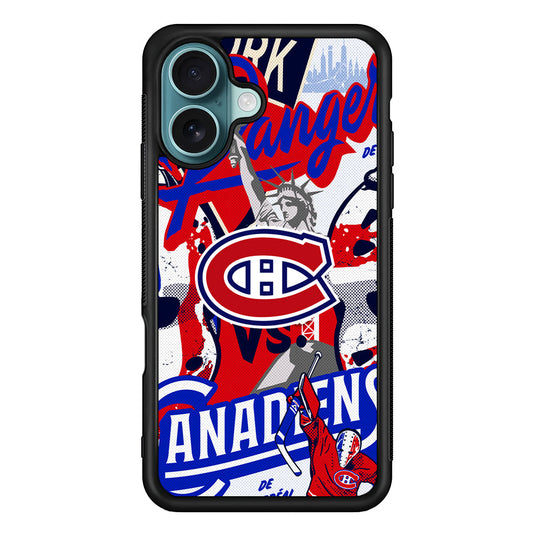 NHL Montreal Canadiens Rangers iPhone 17 Case - Xtracase