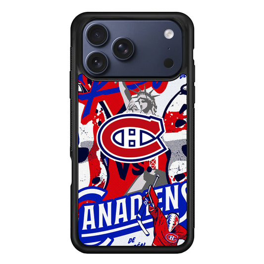 NHL Montreal Canadiens Rangers iPhone 17 Pro Max Case - Xtracase