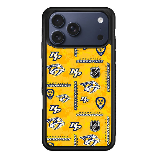 NHL Nashville Predators Pixel iPhone 17 Pro Max Case - Xtracase