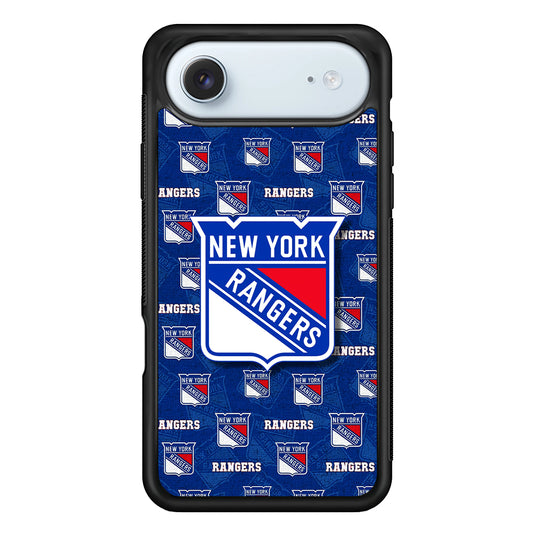 NHL New York Rangers Pattern iPhone 17 Air Case - Xtracase
