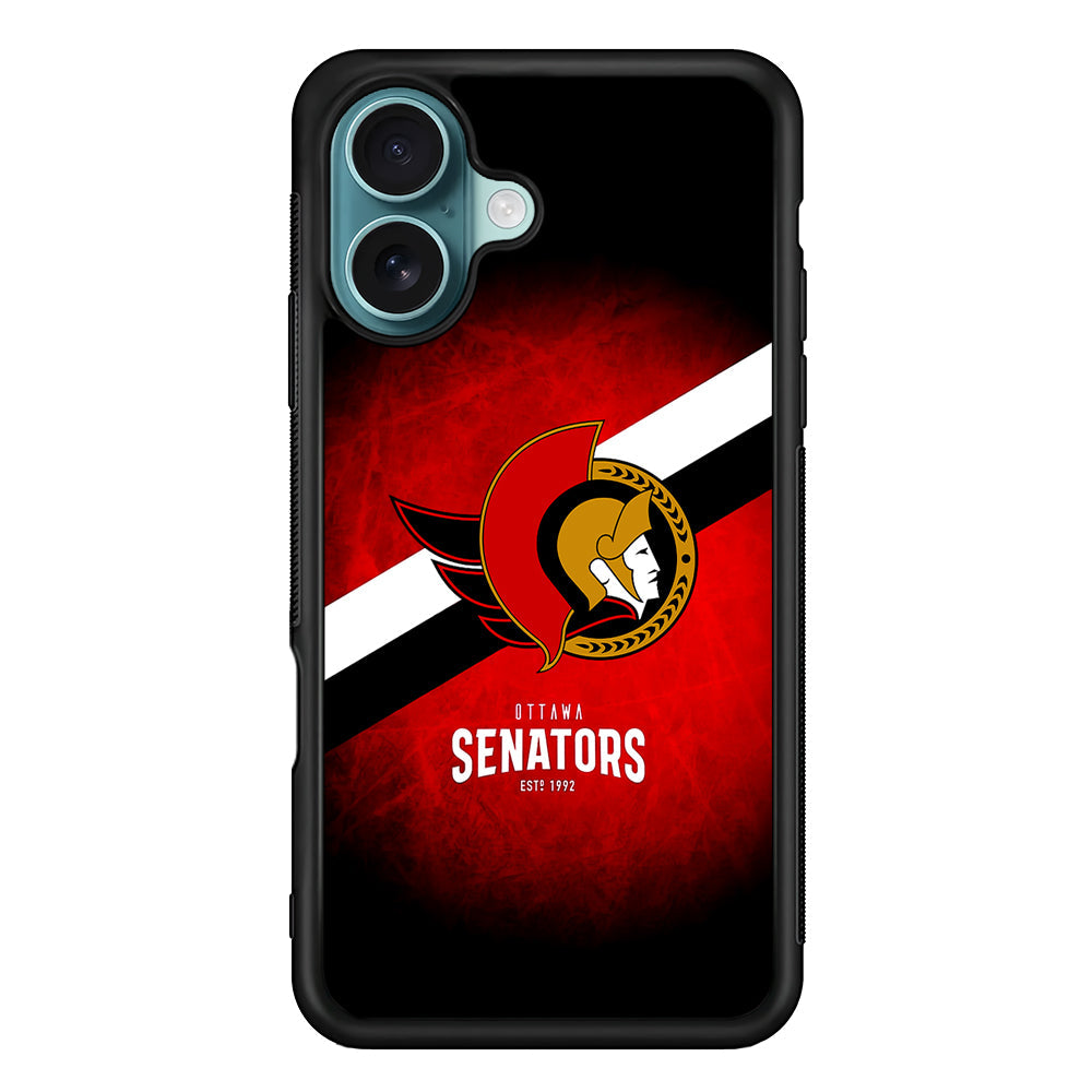NHL Ottawa Senators Team iPhone 16 Plus Case - Xtracase