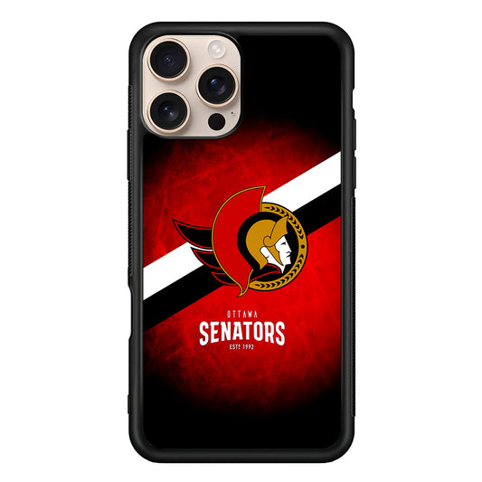 NHL Ottawa Senators Team iPhone 16 Pro Case - iPhone 16 Pro