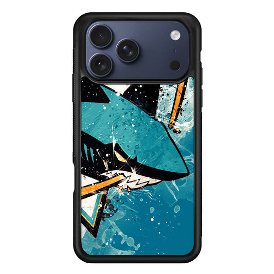 NHL San Jose Sharks Team iPhone 17 Pro Case - Xtracase