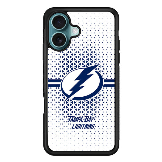 NHL Tampa Bay Lightning Triangle iPhone 16 Plus Case - Xtracase