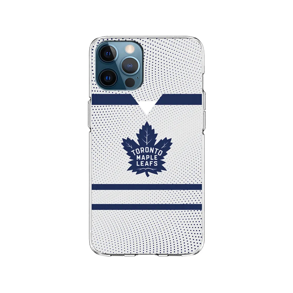 NHL Toronto Maple Leafs Twister iPhone 13 Pro Case-Clear Soft Case-Xtracase