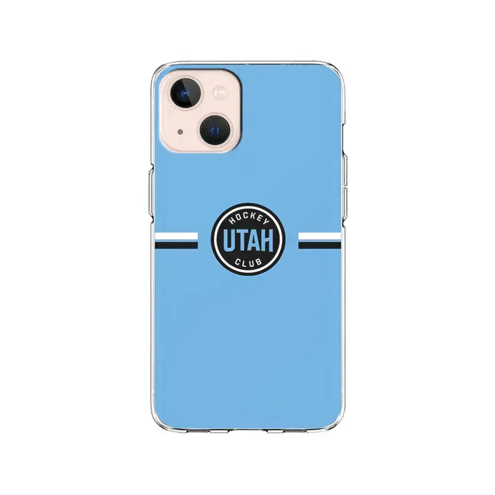 NHL Utah Hockey Club Logo iPhone 13 Mini Case-Clear Soft Case-Xtracase