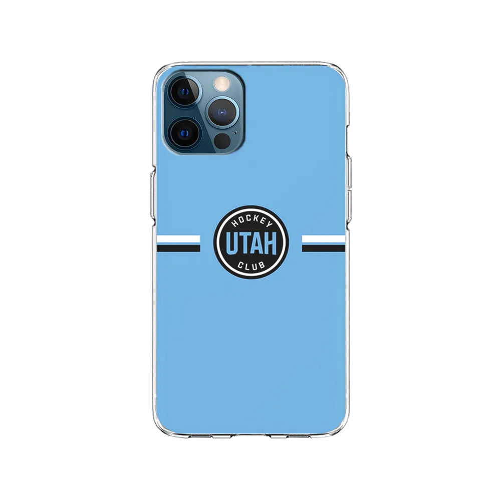 NHL Utah Hockey Club Logo iPhone 13 Pro Case-Clear Soft Case-Xtracase