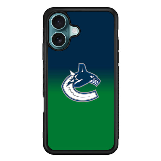 NHL Vancouver Canucks Gradation iPhone 16 Plus Case - Xtracase