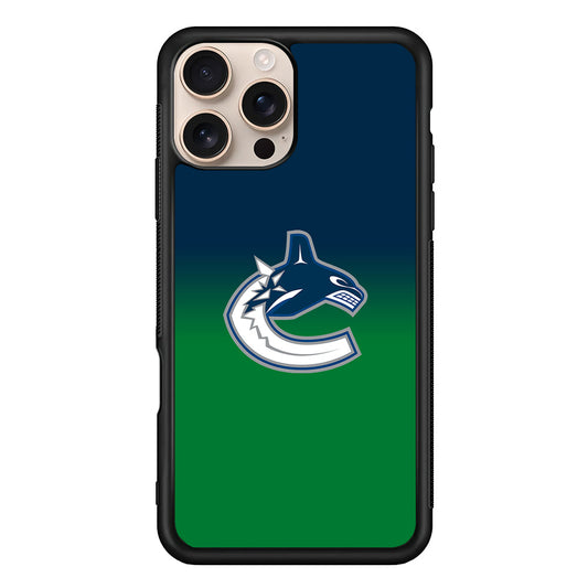 NHL Vancouver Canucks Gradation iPhone 16 Pro Max Case - iPhone 16 Pro Max