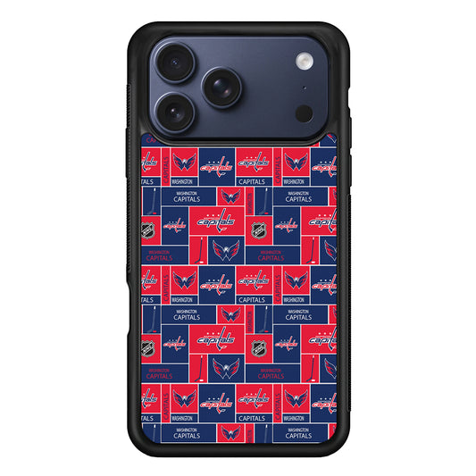 NHL Washington Capitals Pattern iPhone 17 Pro Case - Xtracase